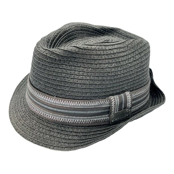 Oakley Cuban Fedora Black 7 1/4 Paper Straw - Picture 1 of 6